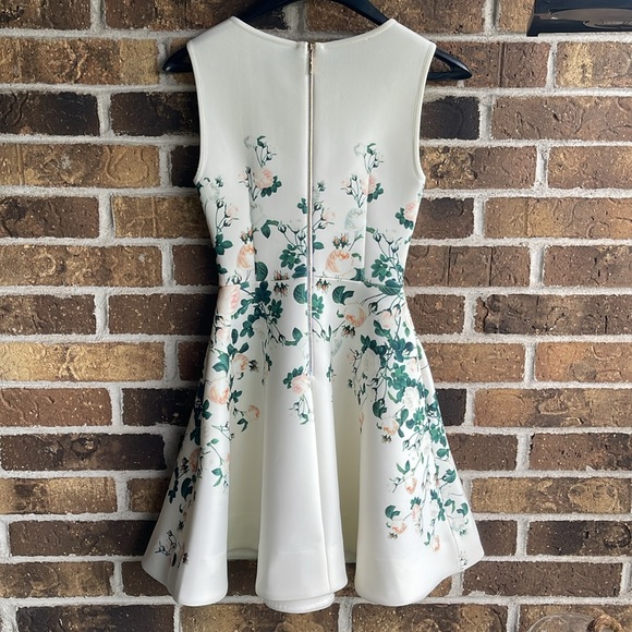 ERIN by Erin Fetherston White and Green Midi Dress - Picture 8 of 14